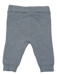 Modré pletené tepláky Primark