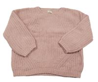 Světlerůžový svetr F&F