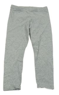 Šedé melírované legíny lupilu