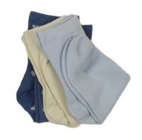 Nové - 3x ponožky - modré se srdíčky + světlemodré + smetanové 