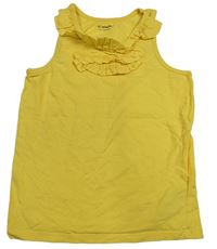 Žlutý top s volánky LC Waikiki