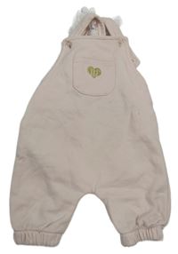 Světlerůžové laclové tepláky s logem River Island