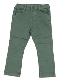 Zelené skinny rifle Manor