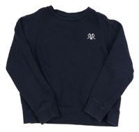 Tmavomodrá mikina s logem River Island