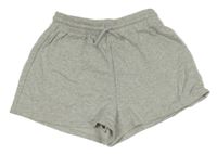 Světlešedé teplákové kraťasy H&M