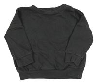 Antracitová mikina Next