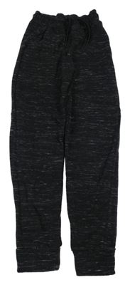 Černé melírované tepláky Primark