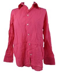 Dámská fuchisová mačkaná halenka H&M