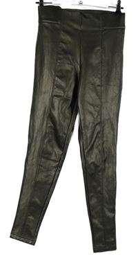 Dámské zlaté koženkové tregíny M&S