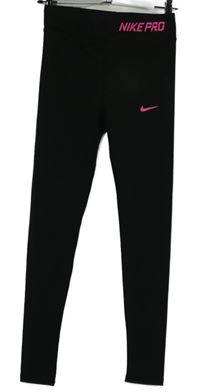 Dámské černé sportovní funkční legíny Nike 