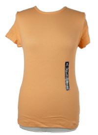 Nové - Dámské oranžové žebrované tričko M&S