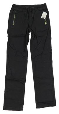 Nové - Antracitové rifle s nápisem Pep&Co