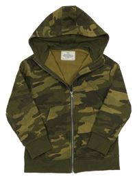 Army propínací mikina s kapucí M&S