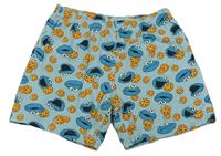 Světlemodré pyžamové kraťasy - Sesame street