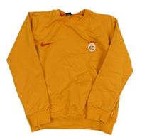 Okrová mikina s logem Nike vel. 176