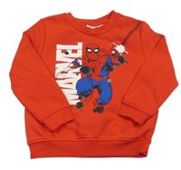 Červená mikina se Spider-manem Marvel