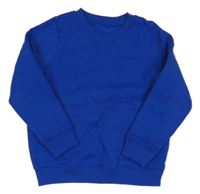 Kobaltově modrá mikina 