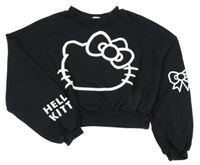 Černá crop mikina s Kitty H&M