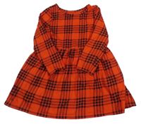 Červeno-černé kostkované šaty Cat&Jack