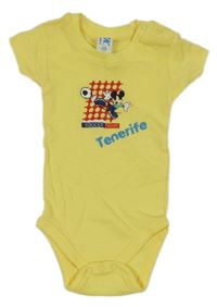 Žluté body s Mickeym