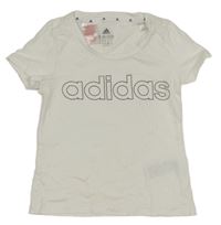 Bílé tričko Adidas