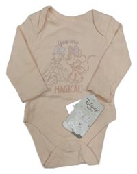 Nové - Broskvové body s Minnií a Daisy Disney
