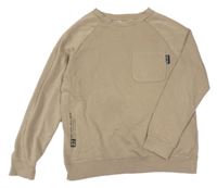 Béžová mikina s kapsou H&M