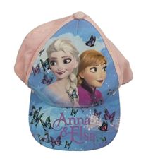 Modro-světlerůžová kšiltovka s Frozen Disney
