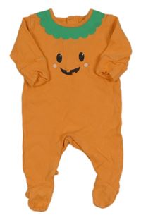 Oranžovo-zelený overal s dýní Matalan