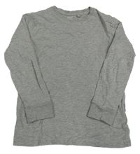 Šedé melírované mikinotriko Next