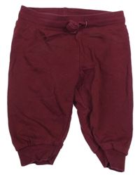 Vínové tepláky H&M