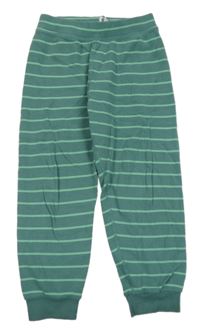 Olivovo-zelené žebrované tepláky M&S