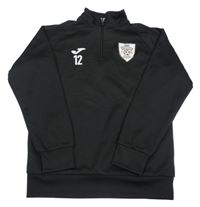 Černá thermo fotbalová mikina se znakem Joma