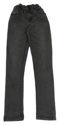 Tmavošedé skinny rifle Nutmeg