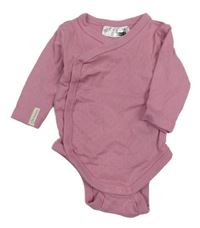 Růžové perforované zavinovací body Ergee