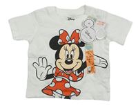 Nové - Bílé tričko s Minnie Primark