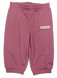 Starorůžové sportovní tepláky Puma