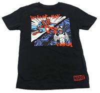 Černé tričko s Marvel Next