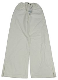 Bílé wide leg rifle Primark
