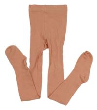 Meruňkové punčocháče H&M