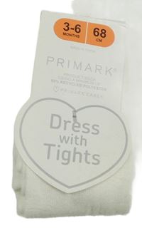 Nové - Smetanové punčocháče Primark