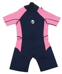 Nové - tmavomodro-růžový neopren dunnes