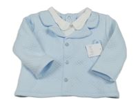 Nové - Světlemodrá mikina s límečkem Matalan