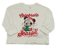 Smetanové triko s Minnie M&S