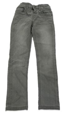 Šedé skinny teplákové rifle C&A