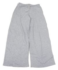 Světlešedé široké tepláky H&M