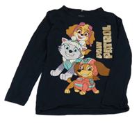 Tmavomodré triko s Paw Patrol Name it
