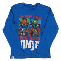 Modré triko s lego Ninja