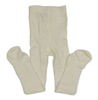 Bílé punčoháče H&M