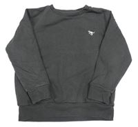 Tmavošedá mikina Next